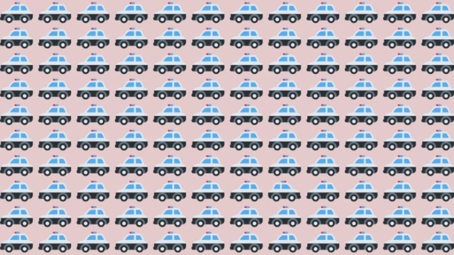 Test di osservazione: Riesci a individuare quale auto della polizia è diversa in 10 secondi?