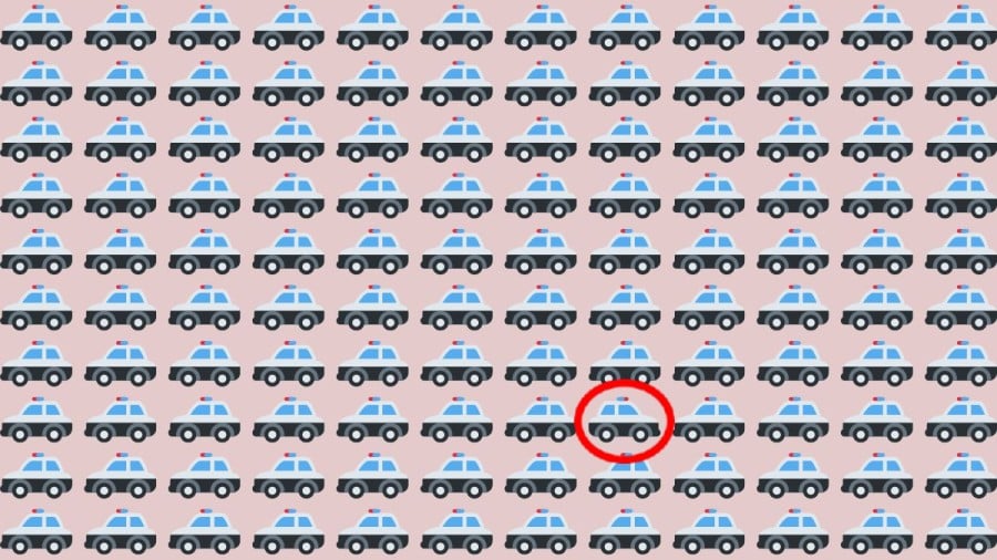Test di osservazione: Riesci a individuare quale auto della polizia è diversa in 10 secondi?