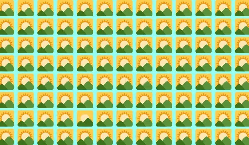 Test sulle capacità di osservazione: Riesci a individuare quale alba è diversa in 10 secondi?