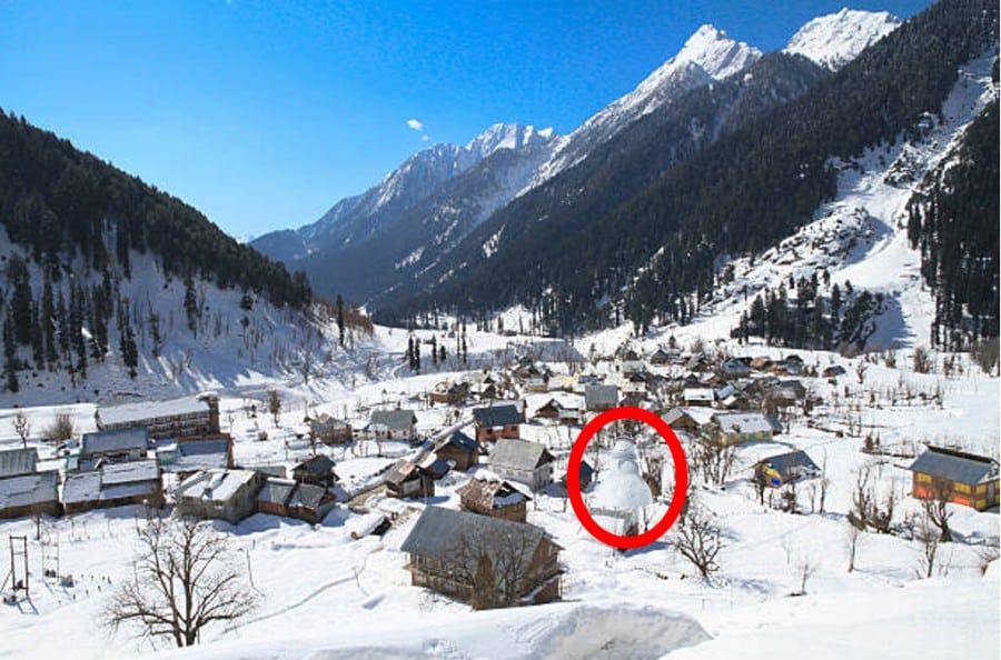 Test di visione per illusioni ottiche: se hai gli occhi dell'aquila, trova il pupazzo di neve nascosto in questa illusione ottica