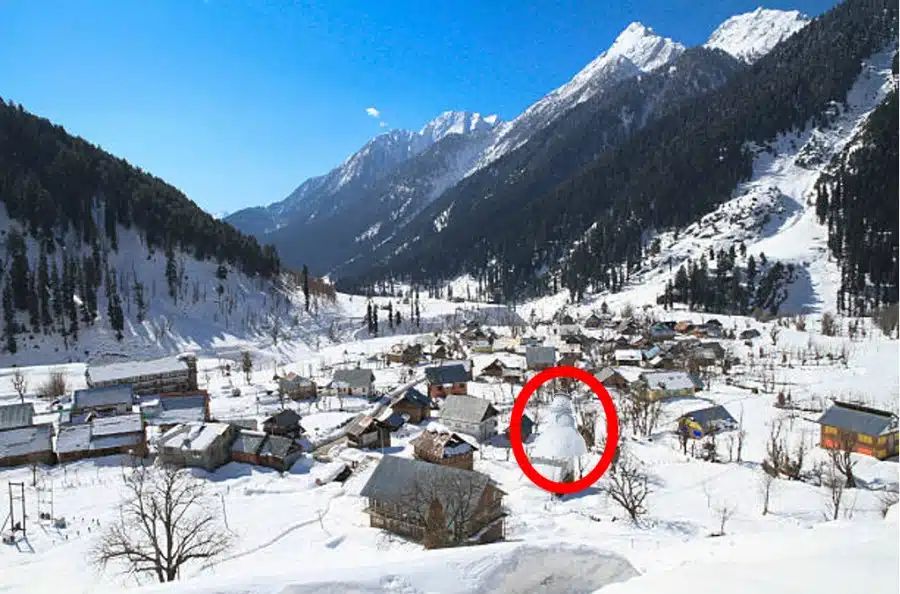 Test di visione per illusioni ottiche: se hai gli occhi dell'aquila, trova il pupazzo di neve nascosto in questa illusione ottica