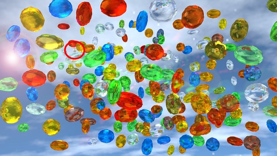 Sfida all'illusione ottica: cerca di trovare la perla tra le gemme nell'immagine in 20 secondi