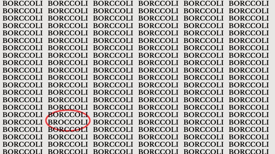 Illusione ottica: Se hai gli occhi acuti, trova i broccoli in 15 secondi