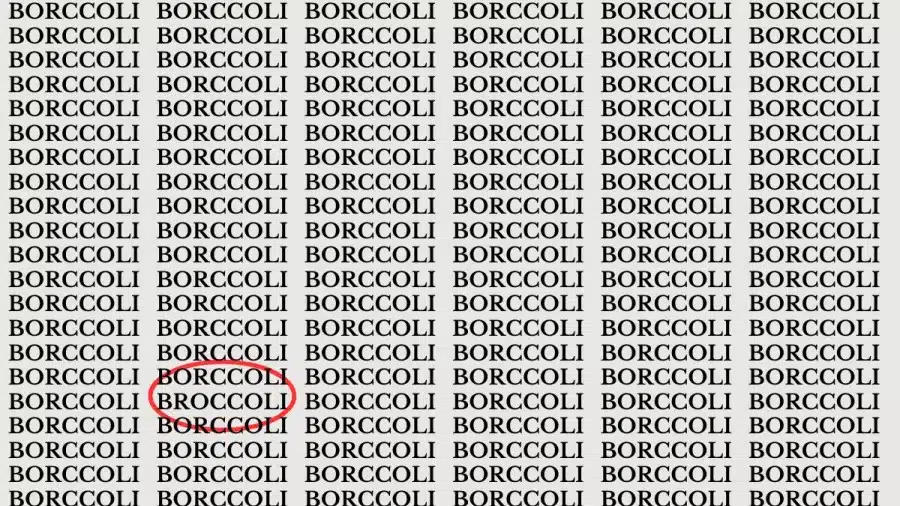 Illusione ottica: Se hai gli occhi acuti, trova i broccoli in 15 secondi