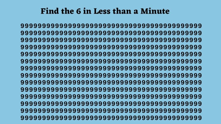 Test di illusione ottica del cervello: se avessi gli occhi di un'aquila, riusciresti a trovare 6 su 9 in 25 secondi?