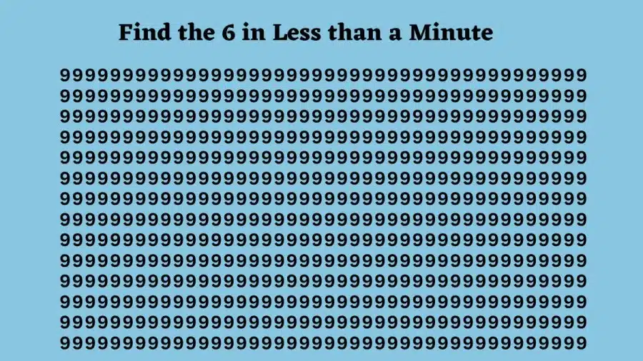 Test di illusione ottica del cervello: se avessi gli occhi di un'aquila, riusciresti a trovare 6 su 9 in 25 secondi?