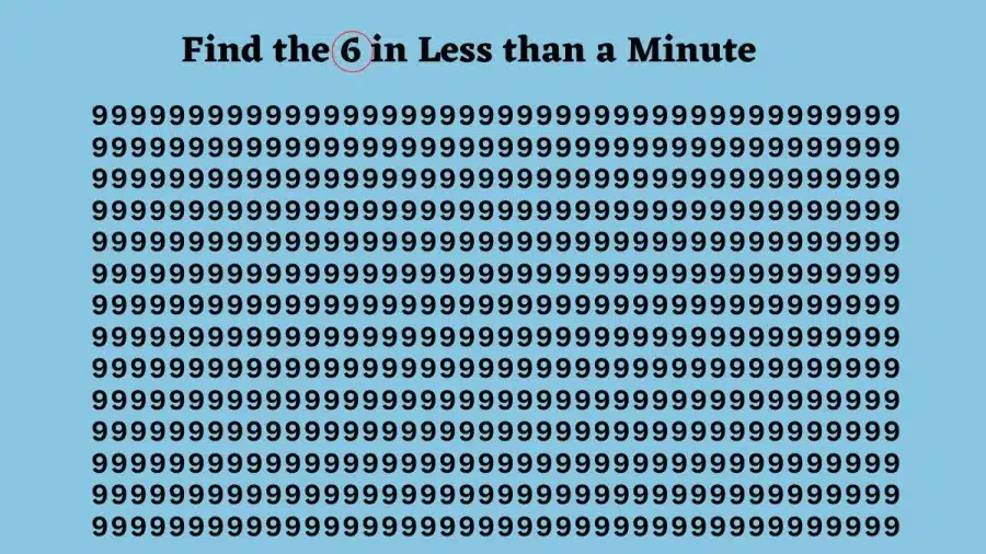 Test di illusione ottica del cervello: se avessi gli occhi di un'aquila, riusciresti a trovare 6 su 9 in 25 secondi?