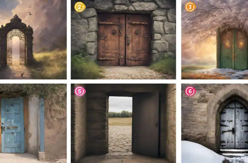 Test di personalità: la porta che vi ispira di più rivela il luogo in cui vi sentite più a vostro agio