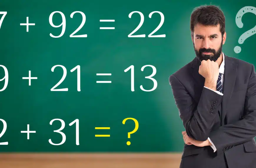 Test del QI: esercita il pensiero laterale divertendoti a risolvere questo puzzle matematico.