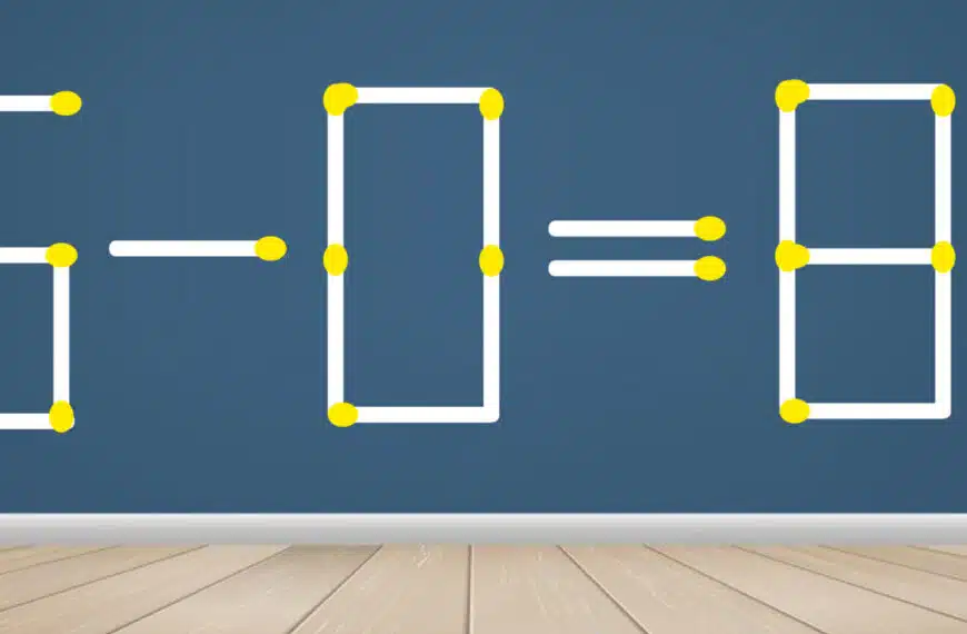 Sfida matematica: aumenta il tuo QI in 60 secondi spostando solo 2 fiammiferi!