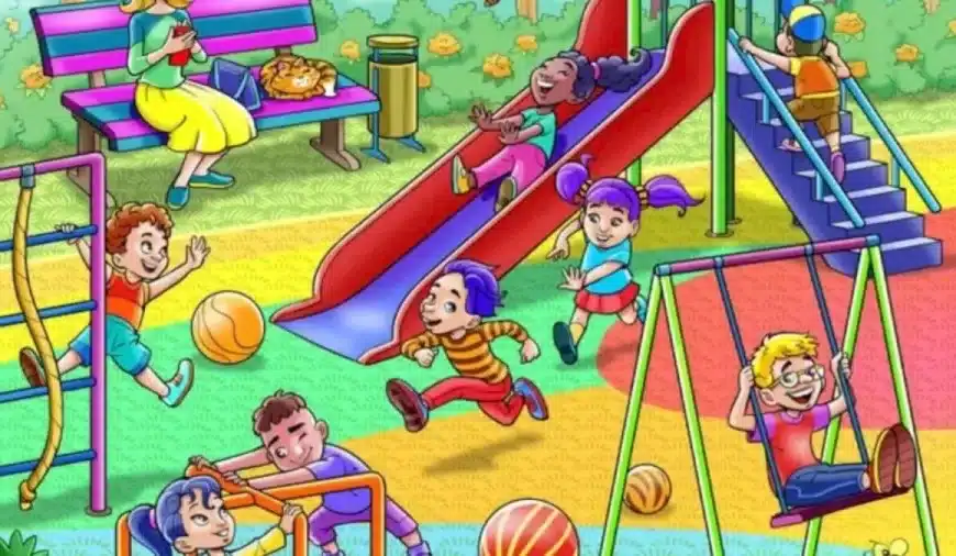 Affrettatevi! Salvate i bambini individuando la tigre prima che tenda un’imboscata in questa illusione ottica