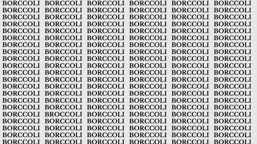 Illusione ottica: Se hai occhi acuti, trova i broccoli in 15 secondi