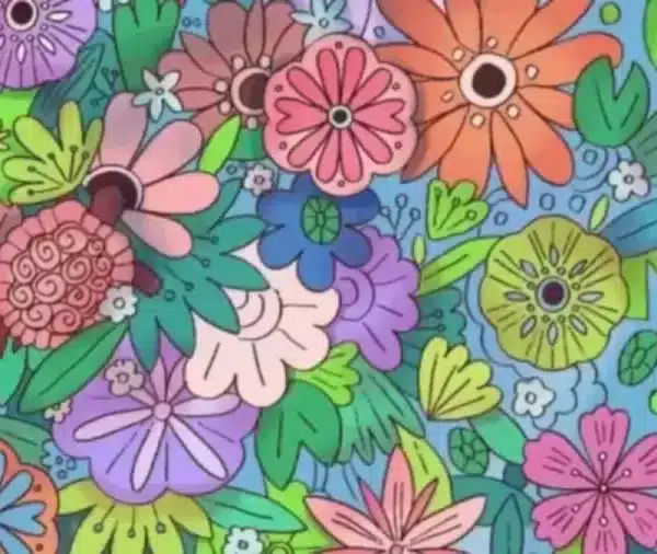 Riuscite a trovare la tartaruga nascosta in questa illusione floreale entro 18 secondi? Spiegazione e soluzione dell’illusione ottica della tartaruga nascosta