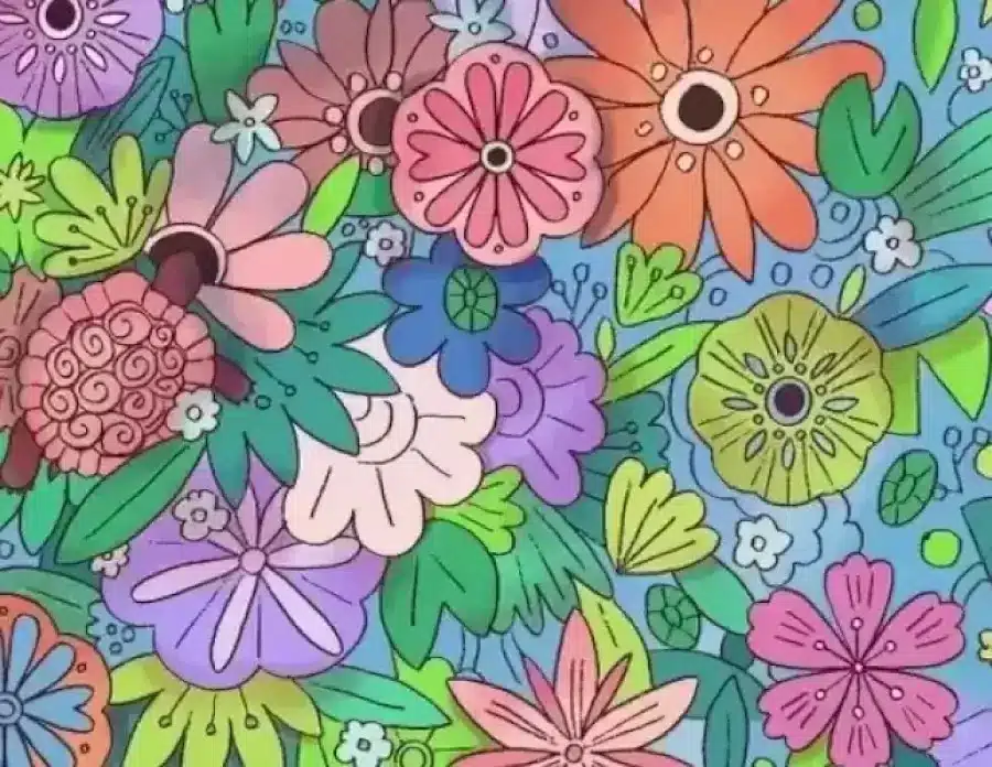 Riesci a trovare la tartaruga nascosta in questa fantasia floreale in 18 secondi? La spiegazione e la soluzione dell'illusione ottica della tartaruga nascosta