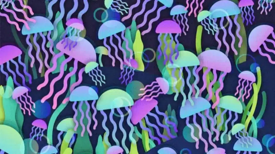 Sfida all'illusione ottica: Riesci a trovare il fungo nascosto nella medusa in 12 secondi? Illusione ottica del fungo nascosto: spiegazione e soluzioni