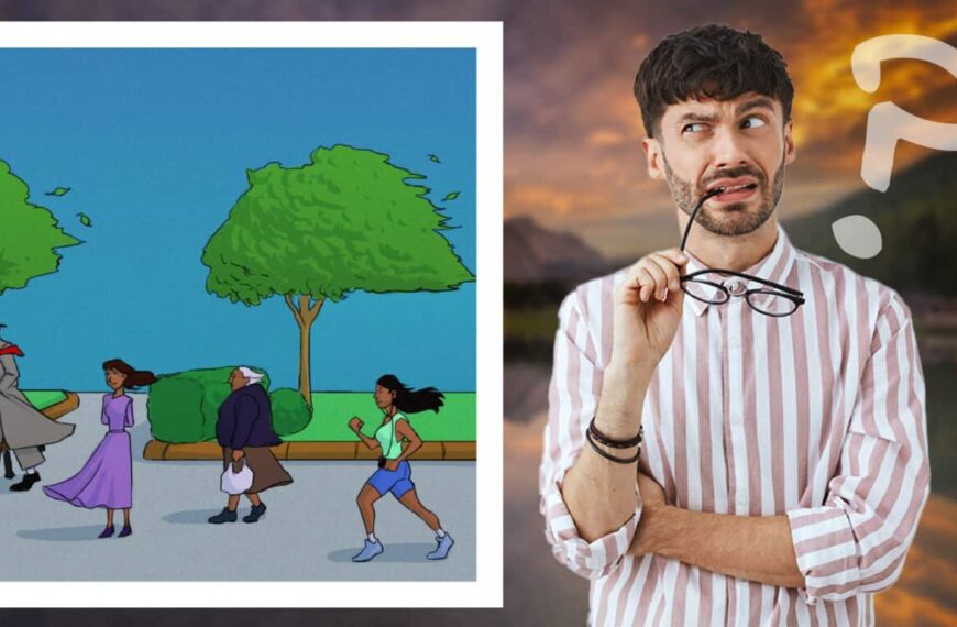 Sfida cerebrale di illusione ottica se hai una visione 50/50 trova il