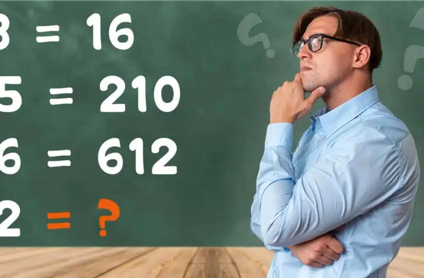 Prova a decifrare questo indovinello matematico in 20 secondi se sei intelligente!