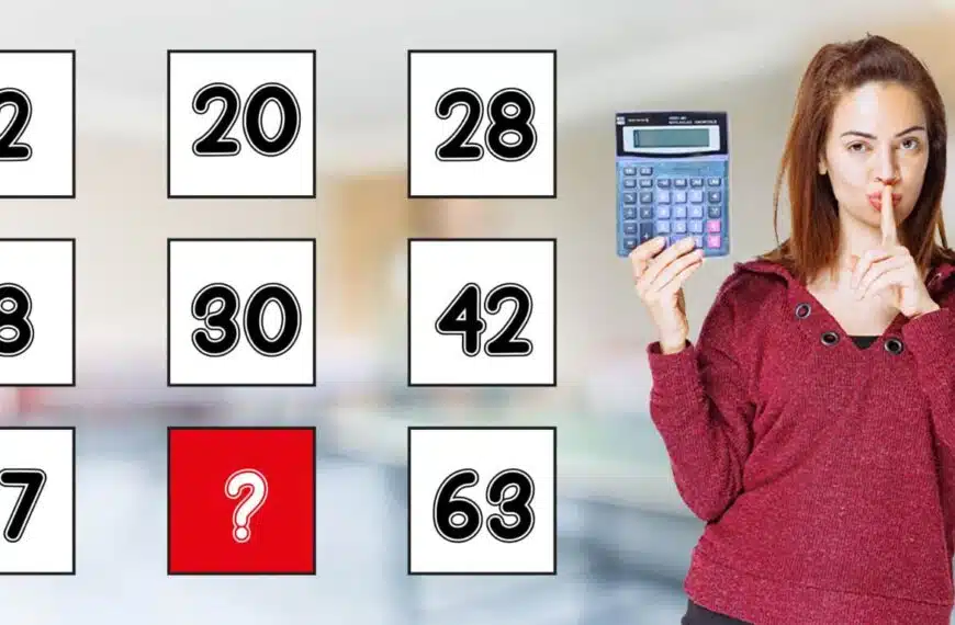 Test del QI: sfida la tua mente! Riesci a trovare il numero mancante in 20 secondi con gli occhi dell’aquila?