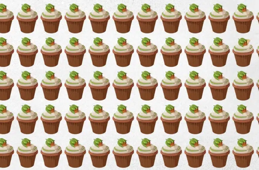Test visivo: identificate il cupcake speciale in questa immagine!