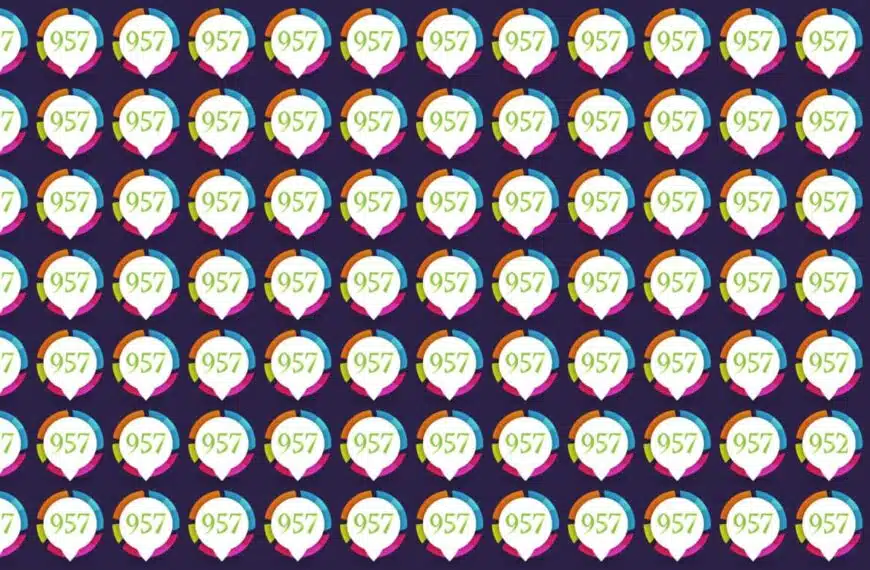Test della vista: pensate che i vostri occhi siano abbastanza acuti da trovare il numero 952 su 957 in 20 secondi?