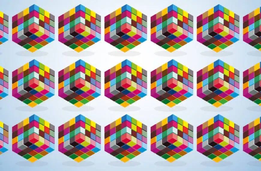 Test visivo: riuscite a individuare l’unico cubo di Rubik in un batter d’occhio?