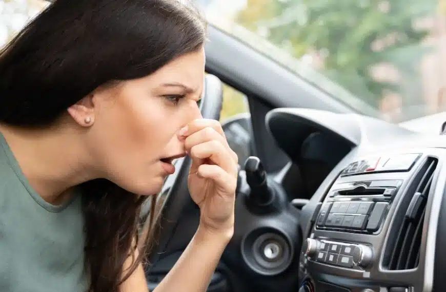 Come eliminare il cattivo odore dalla tua auto?