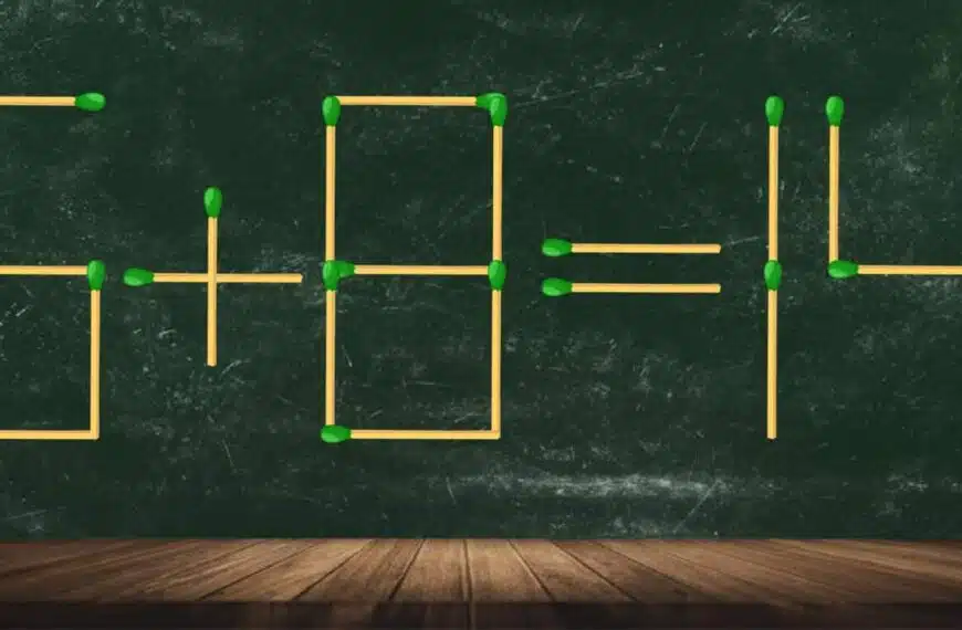 Sfida matematica: sfoggia il tuo QI spostando solo 1 fiammifero per risolvere questo indovinello in meno di 30 secondi!
