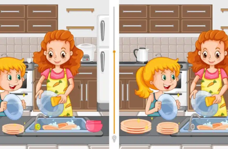 Sfida visiva: riuscite a individuare le 5 differenze tra queste due immagini? Raccogliete la sfida in meno di 25 secondi!