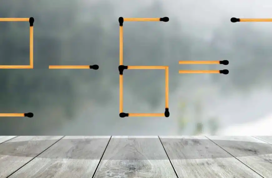 Sfida matematica: metti alla prova il tuo genio spostando solo 1 fiammifero per risolvere questo puzzle fulminante!