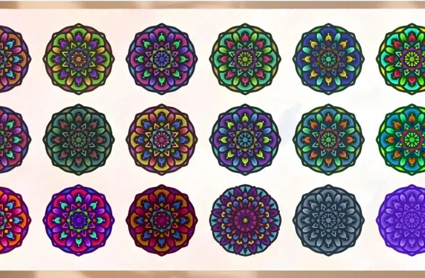 Sfida visiva: riesci a individuare i diversi mandala? Mettete alla prova le vostre abilità e battete la sfida di osservazione in meno di 25 secondi!