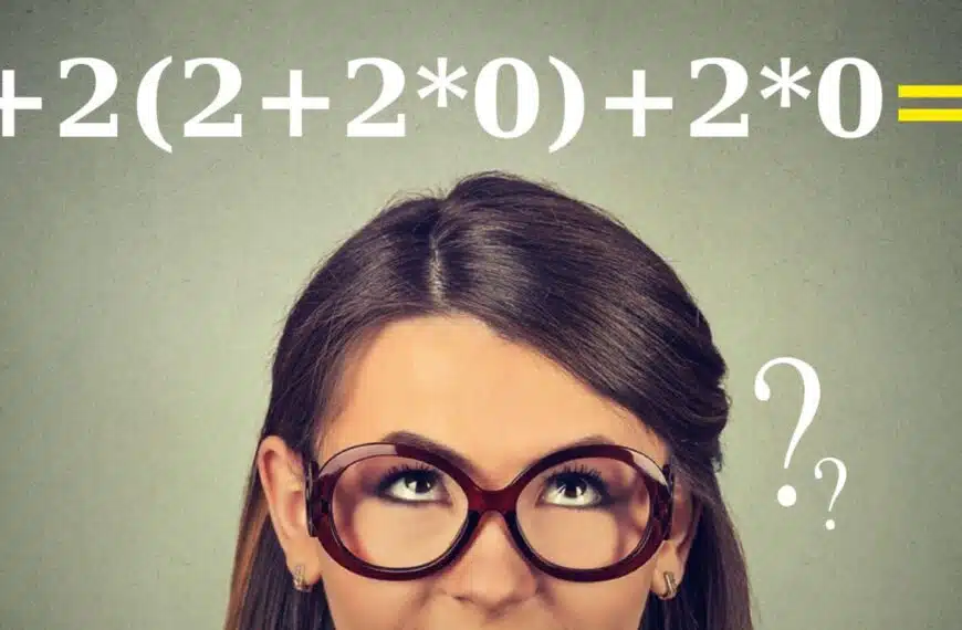 Sfida matematica: metti alla prova il tuo QI con questo rompicapo fulminante! Risolvetelo in meno di 35 secondi!