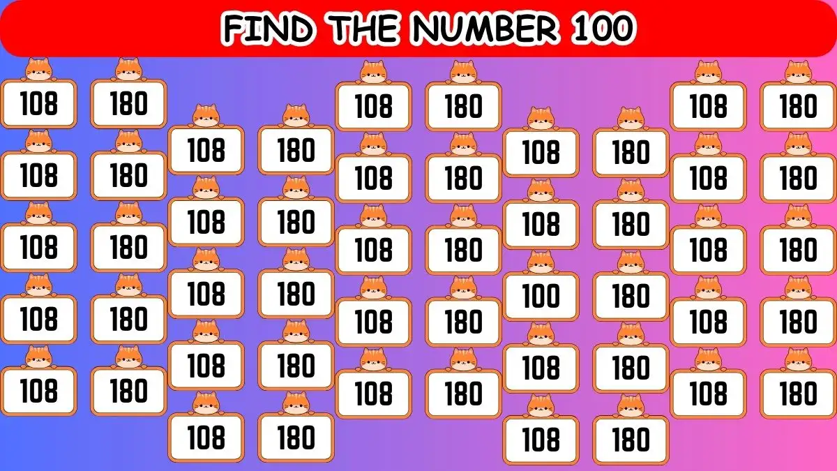 Illusione ottica: riesci a trovare il numero 9 in 10 secondi?