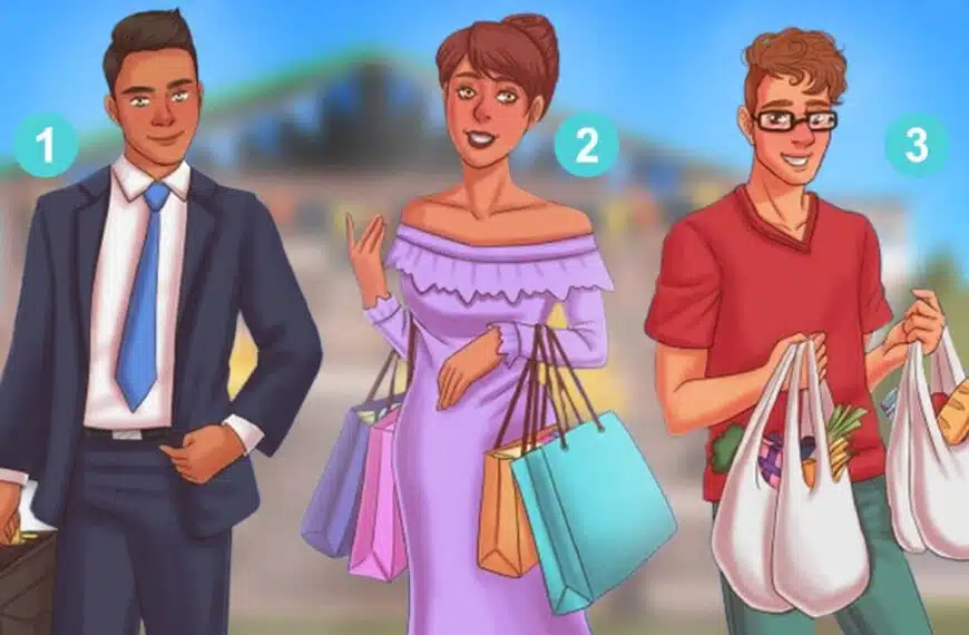 Sfida visiva: tre persone, tanti oggetti nascosti e un appuntamento misterioso! Riuscite a individuare gli indizi in meno di 35 secondi?