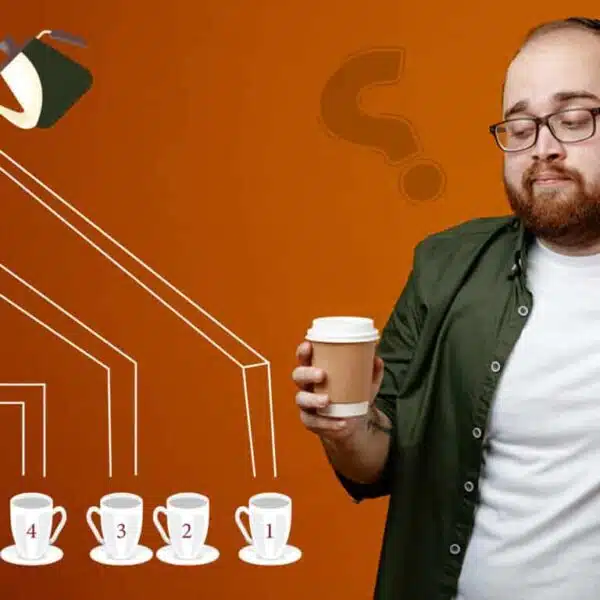 Sfida di logica: metti alla prova il tuo QI e vedi quale tazza di caffè si riempie prima!