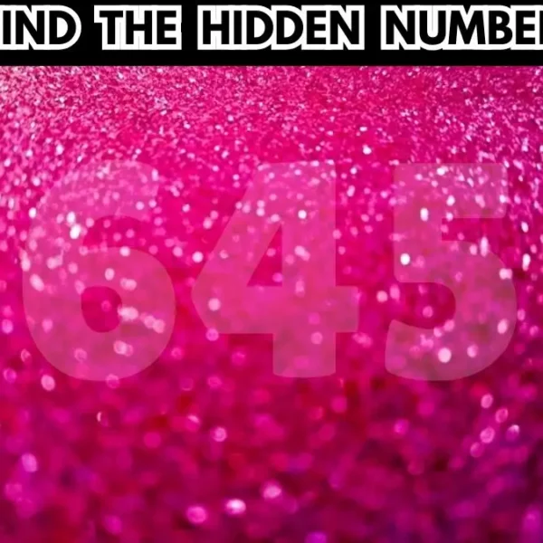 Illusione ottica: puoi trovare il numero nascosto in 10 secondi?