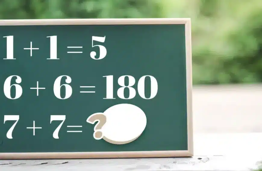 Cercate di risolvere rapidamente questa sfida matematica!