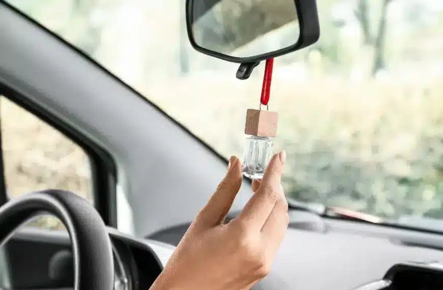 Preparate il vostro deodorante per auto per viaggi più piacevoli