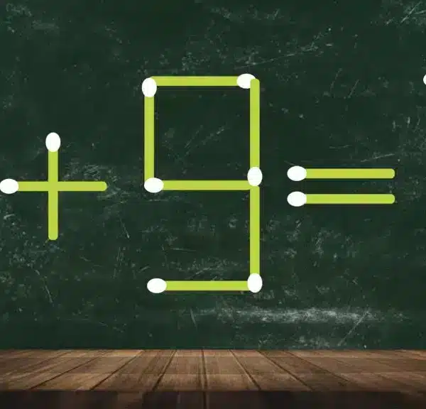 Puzzle di matematica: sei un genio con i numeri? Dimostralo spostando solo 1 fiammifero per risolvere questo puzzle in meno di 6 secondi!