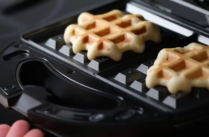5 consigli per una pulizia perfetta: disinfettate facilmente la vostra piastra per waffle a casa vostra