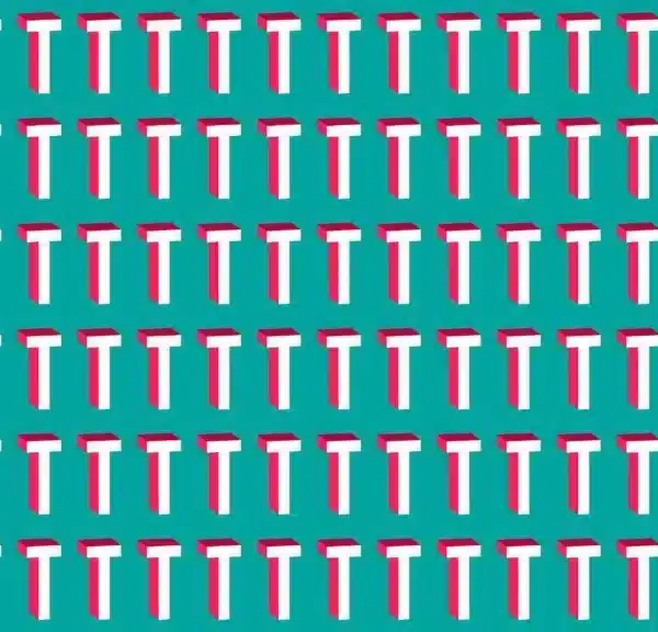 Sfida visiva: riuscite a individuare l’intruso nascosto tra le lettere T in meno di 10 secondi?
