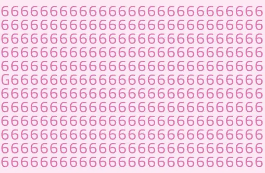Sfida visiva: trova il numero dispari tra i numeri 6 in meno di 8 secondi! Aguzzate la vista e raccogliete la sfida!