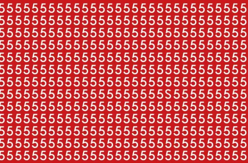 Sfida visiva: riuscite a individuare il numero dispari tra i numeri 5 in meno di 10 secondi?