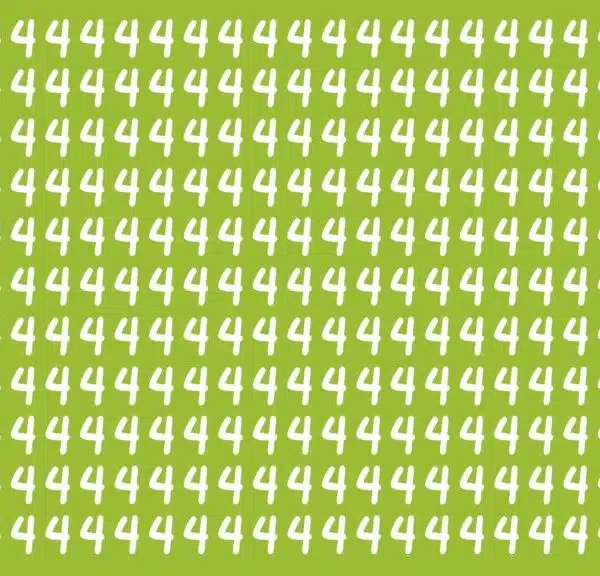 Sfida visiva: accettate l’emozionante sfida di trovare il numero dispari tra i numeri 4 in meno di 10 secondi! Dimostra la tua eccezionale acutezza e velocità!