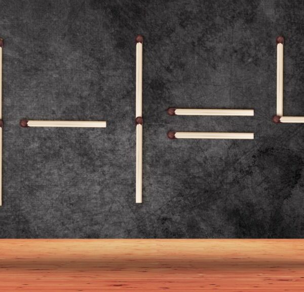 Indovinello matematico: metti alla prova il tuo genio spostando 1 solo fiammifero in meno di 8 secondi!