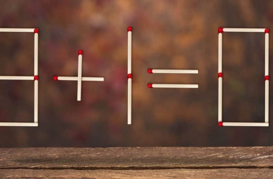 Puzzle matematico: dimostra il tuo genio spostando solo 1 fiammifero per risolvere questo puzzle in meno di 15 secondi!
