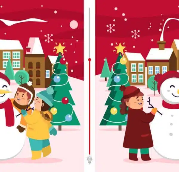 Sfida visiva: riuscite a individuare le 3 differenze nascoste in questa immagine invernale? Raccogliete la sfida in meno di 5 secondi e mettete alla prova la vostra capacità di osservazione.