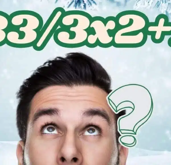 Sfida matematica: metti alla prova il tuo QI con questa equazione veloce in meno di 8 secondi. Sei all’altezza della sfida?