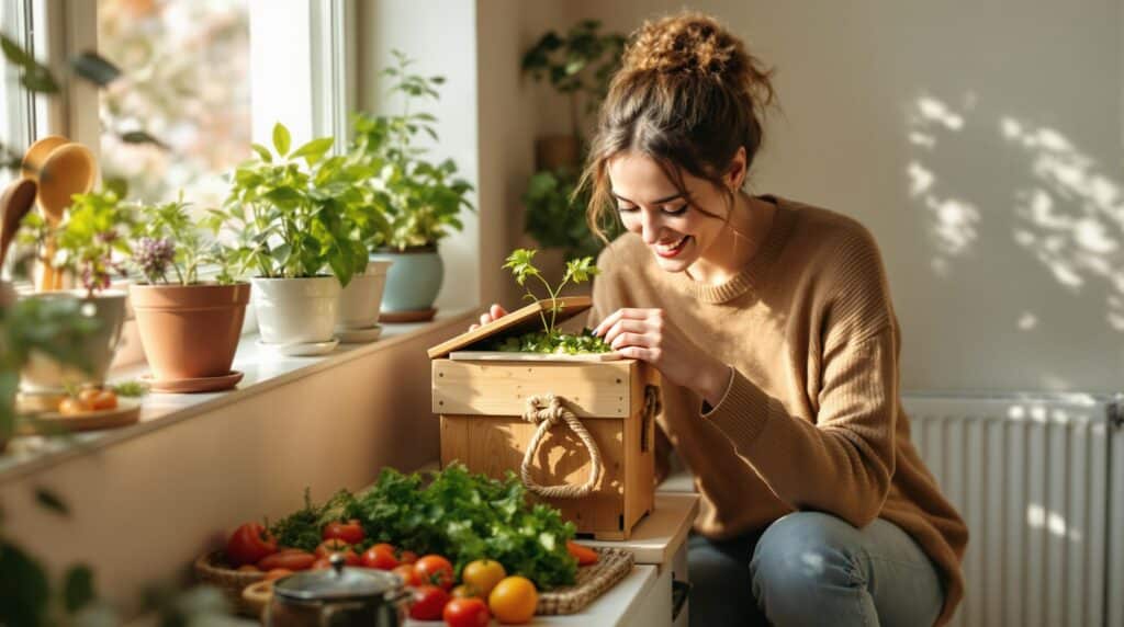 scopri come è possibile compostare comodamente nel tuo appartamento seguendo semplici regole. trasforma i tuoi rifiuti organici in prezioso compost e contribuisci alla salvaguardia dell'ambiente, anche in spazi ridotti!