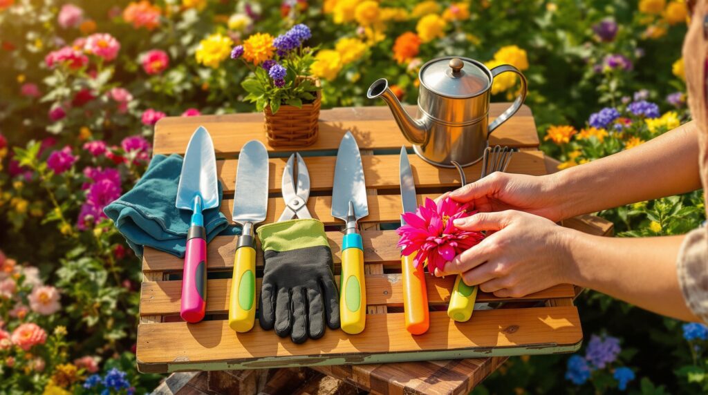 scopri come una palette può rivoluzionare la tua organizzazione degli attrezzi da giardinaggio! semplifica il tuo lavoro e diventa un professionista nel tuo giardino.