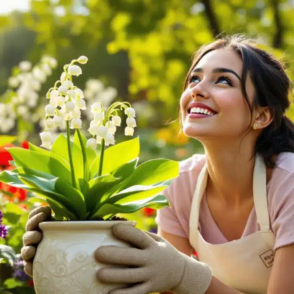 scopri come ripiantare il mughetto in vaso con successo! segui i nostri 6 consigli pratici per garantire la salute e la bellezza della tua pianta. dalla scelta del vaso ideale alle tecniche di irrigazione, ottimizza il tuo trapianto e goditi un mughetto rigoglioso!